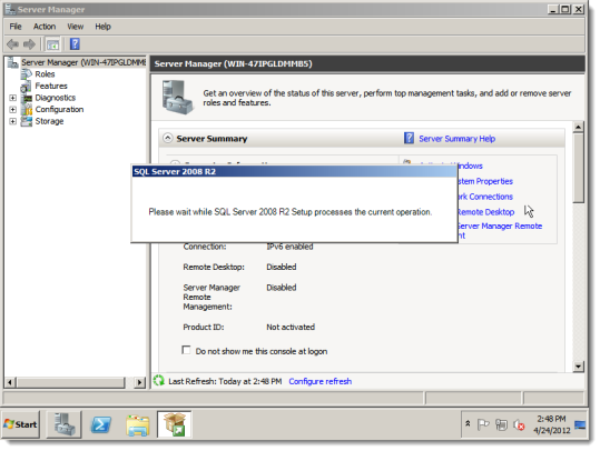 安装SQL sever 2008步骤3
