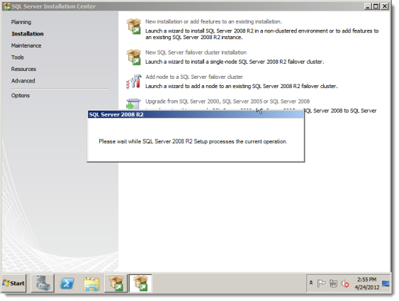 安装SQL sever 2008步骤8