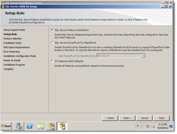 安装SQL sever 2008步骤19