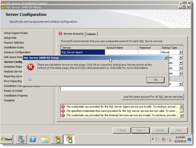 安装SQL sever 2008步骤23
