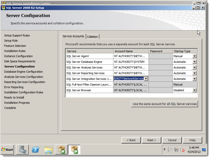 安装SQL sever 2008步骤24