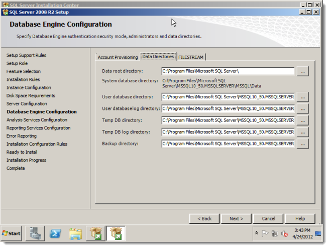 安装SQL sever 2008步骤27
