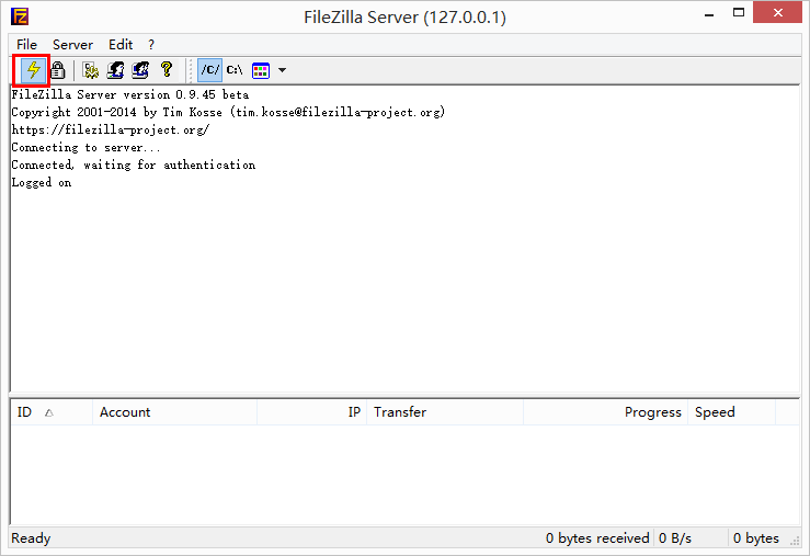 FileZilla Sever配置2