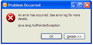 java lang nullpointerexception