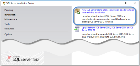 SQL Seve2012安装1