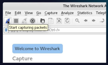 Wireshark捕获数据包