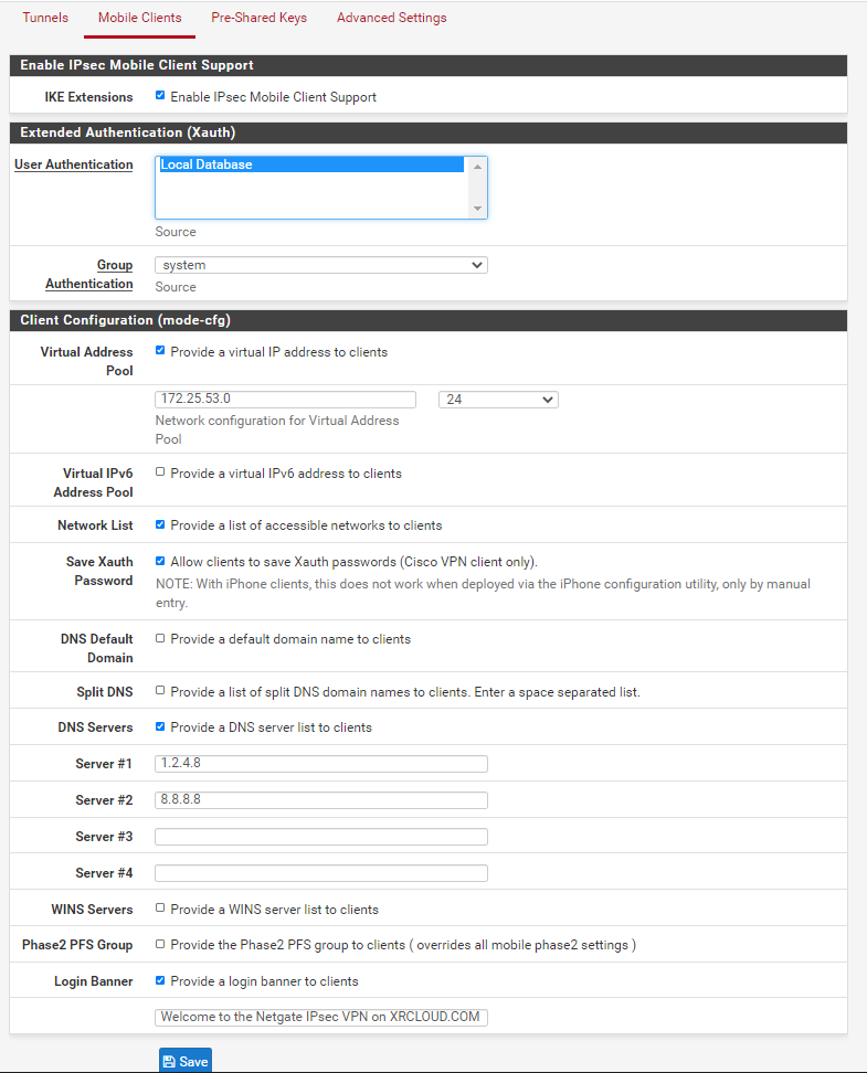 创建IPSec VPN